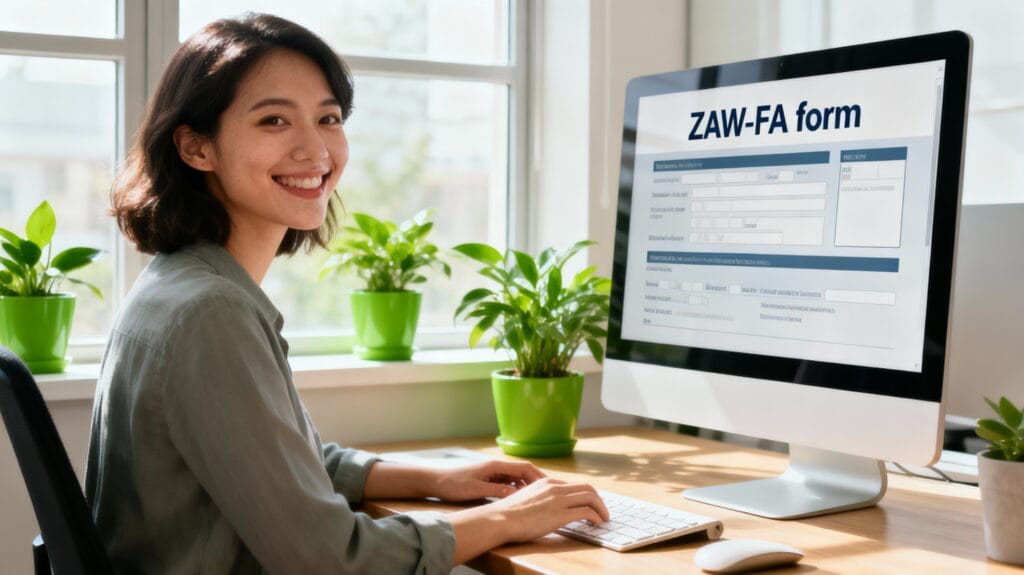 Jak uzyskać certyfikat po złożeniu ZAW-FA dla sp. z o.o. ?